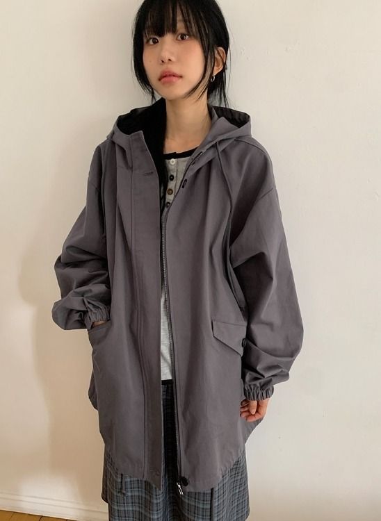 26FW★ [BAONHAUS] Poibin Boxy Hood Field Jacket
