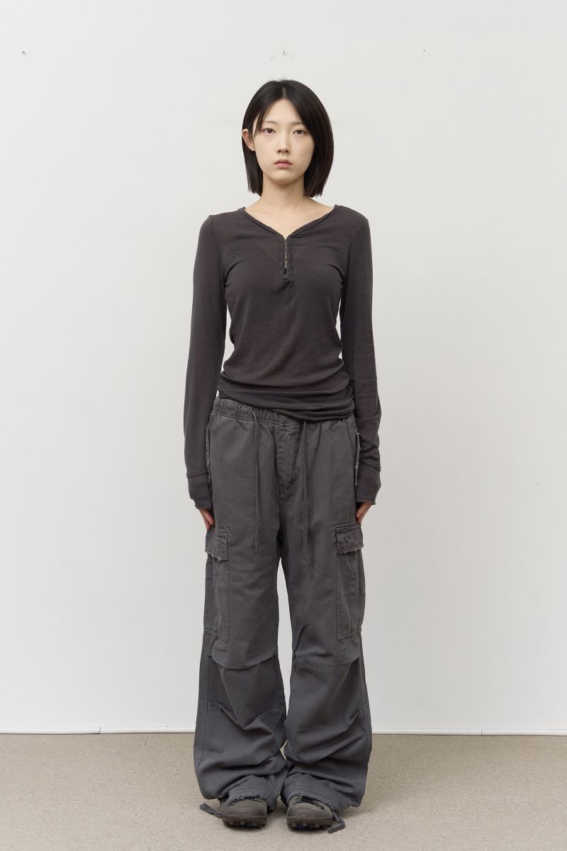 (W) キット ウール テンセル トップ