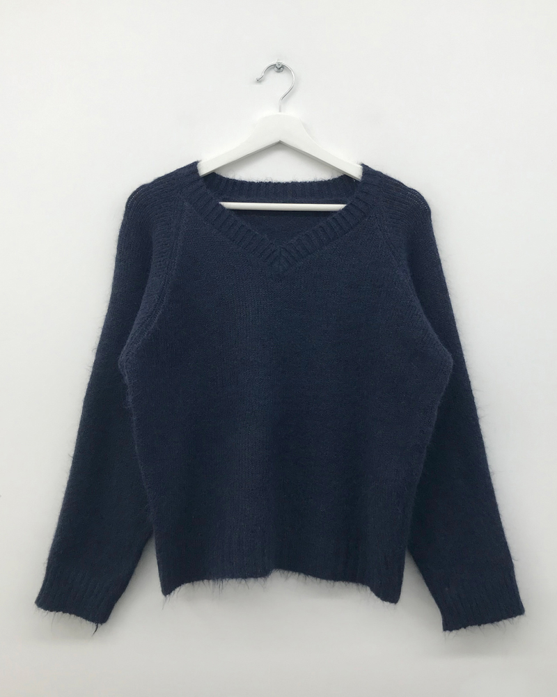 Cozys V-neck knit (5color)