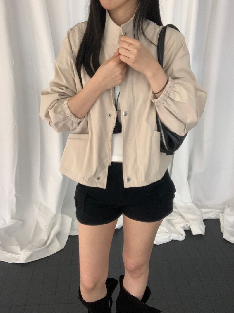 Drit High-neck Field Jumper Jacket