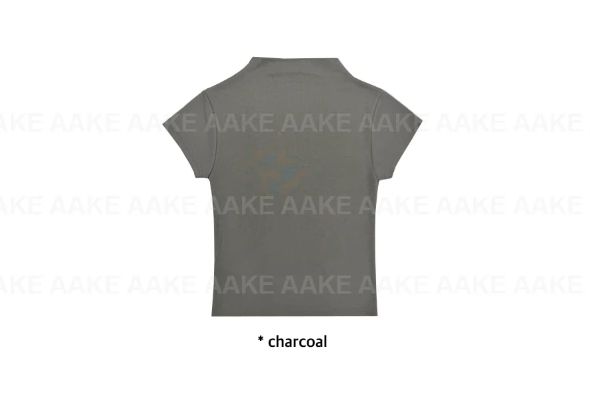 CAP SLEEVE MOCK-NECK KNIT
