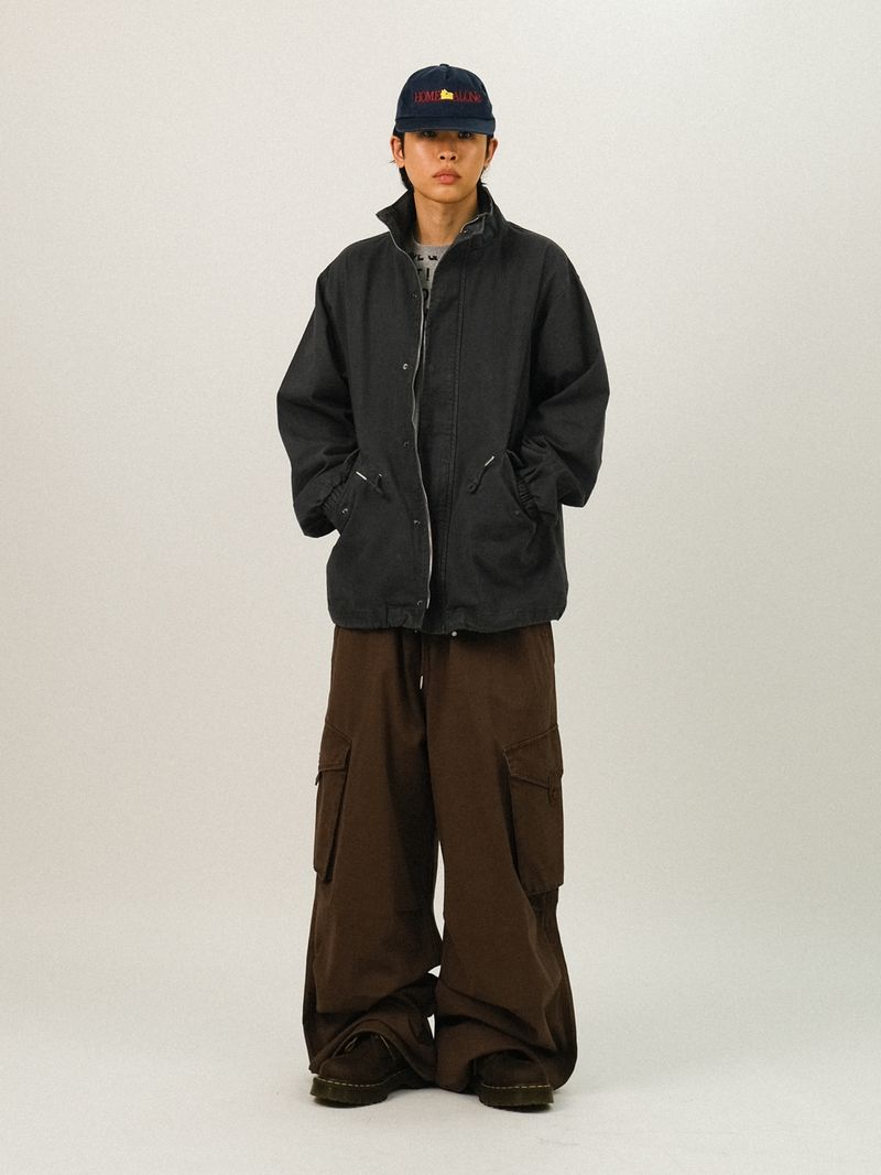 AU Cotton Panel Cargo Pants