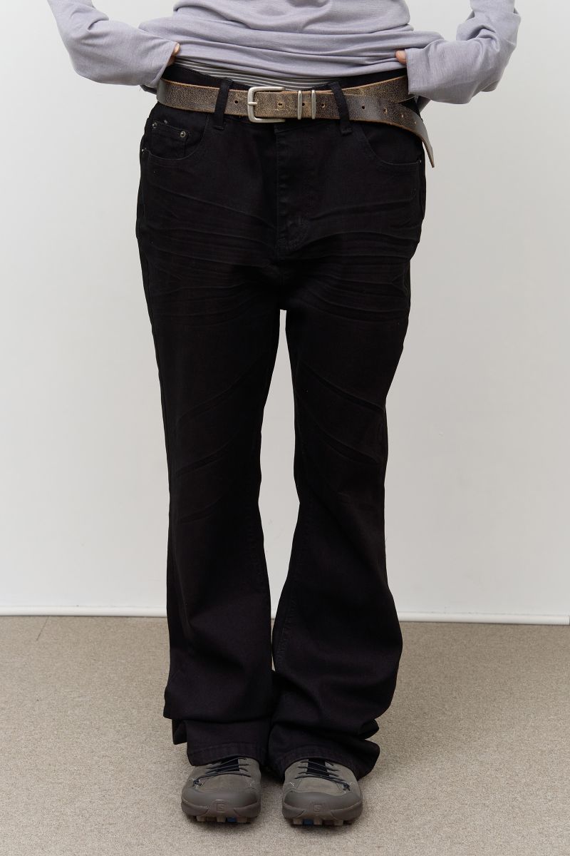 Dark Flare Denim
