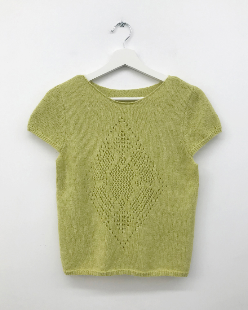 Boucla short-sleeve knit (4color)