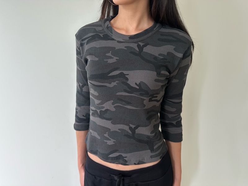 waffle slim tee