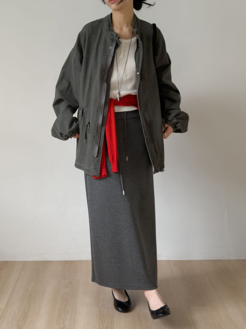 Holic Pigment Over Fit Field Jacket