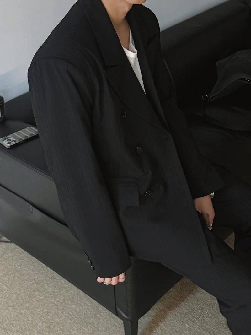 ASCLO Alternate Stripe Bootcut Slacks