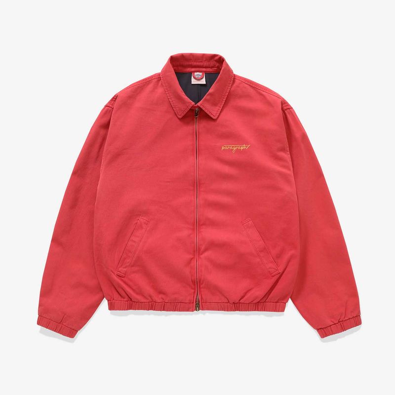 PARAGRAPH(パラグラフ)の「FADED SCRIPT ZIP JACKET(Jackets/Outerwear)」