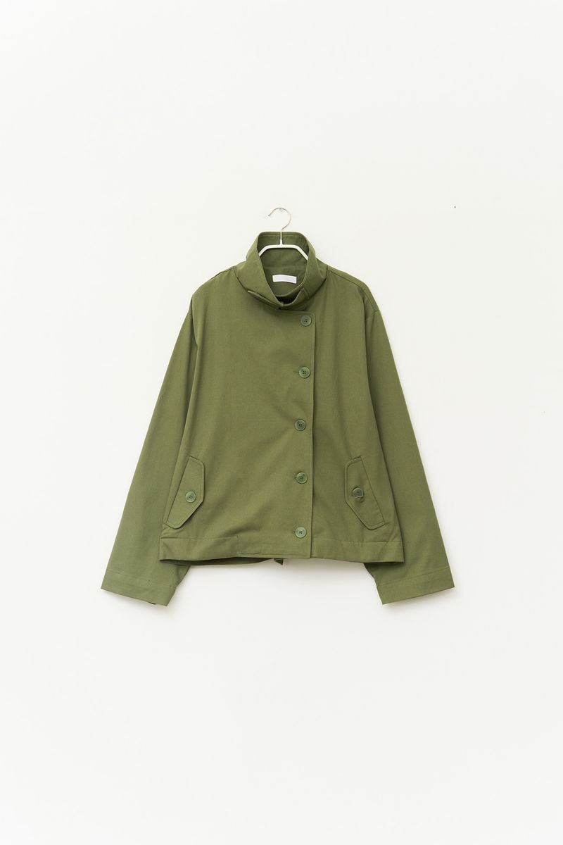 (W) モック ジャケット
