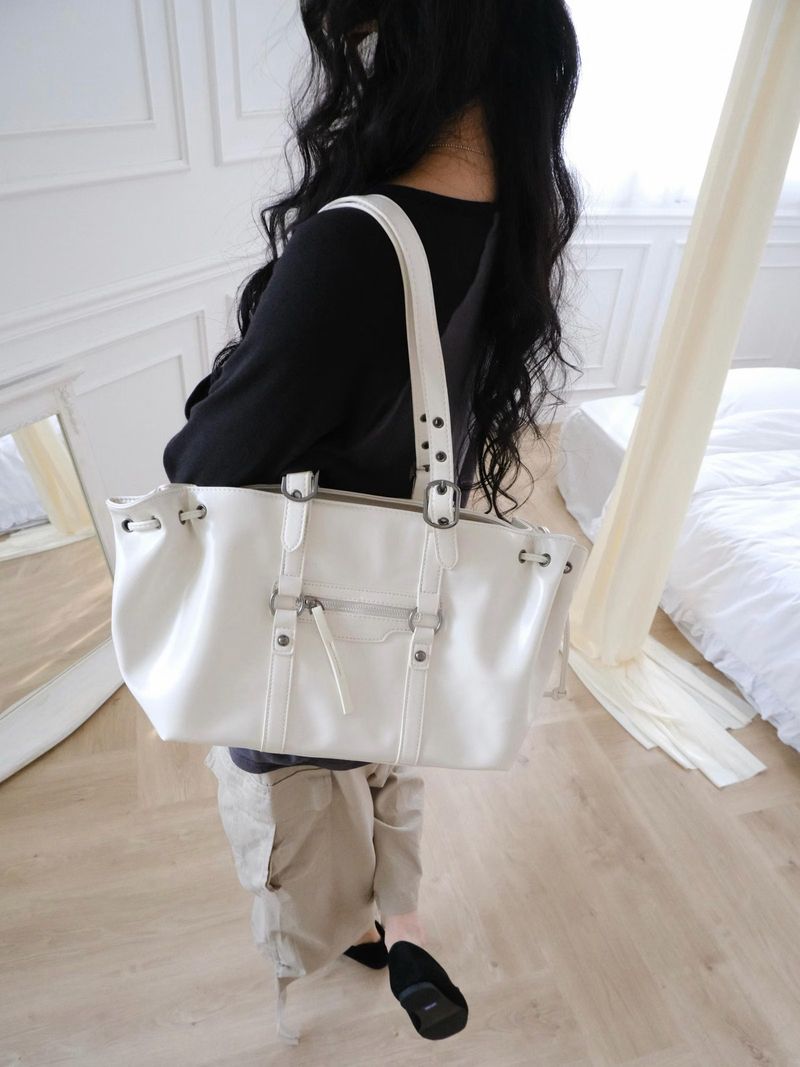 timelineseoul（タイムラインソウル）の「casual leather 2way bag（Bags）」