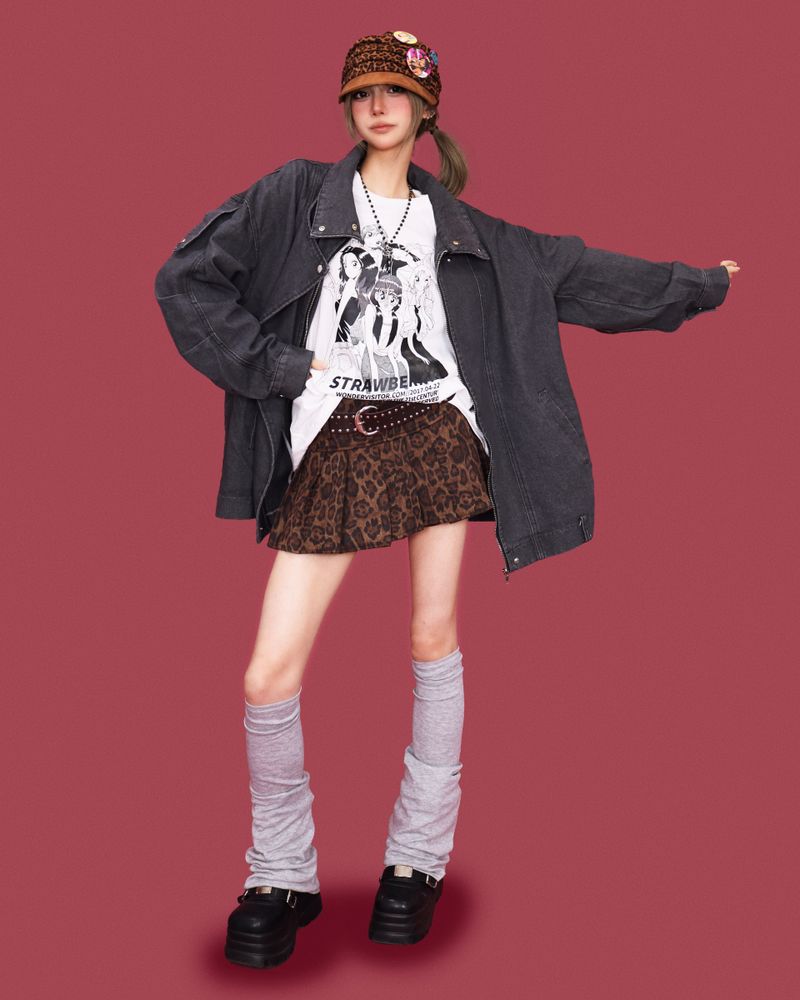 Ooki washing box denim jacket