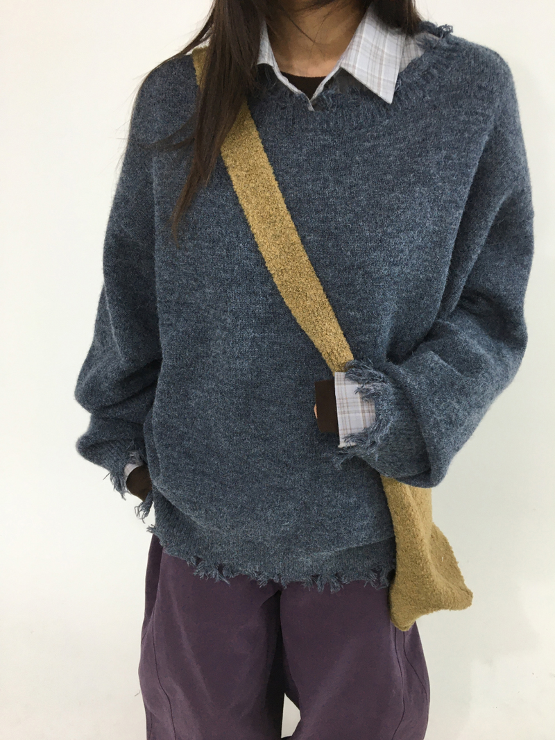 Laru Damage Knit (3color)