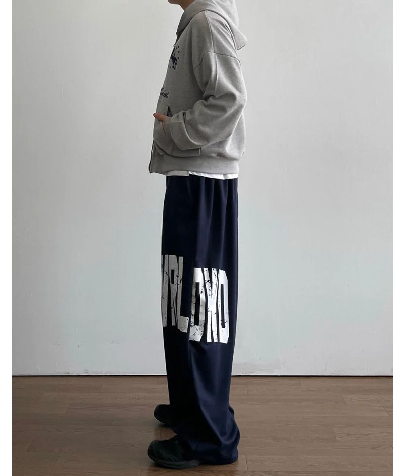 Geo-Printed Sweatpants