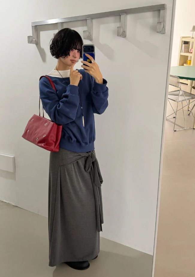 CAP SLEEVE MOCK-NECK KNIT