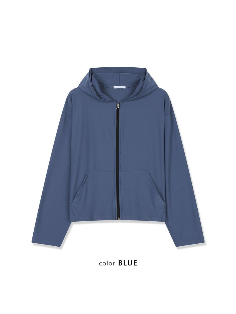 Riso Jersey Zip Hoodie