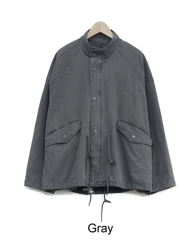 Lawn Washed Pigment Field Jacket