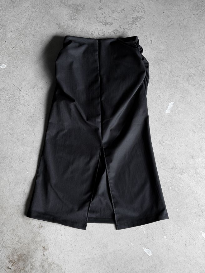 Yubeu Shirring Long Skirt