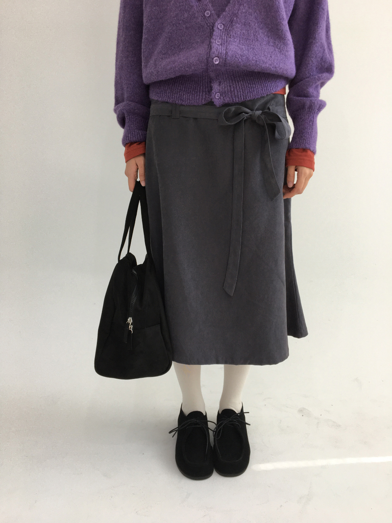 Coty Suede Tote Bag (2color)