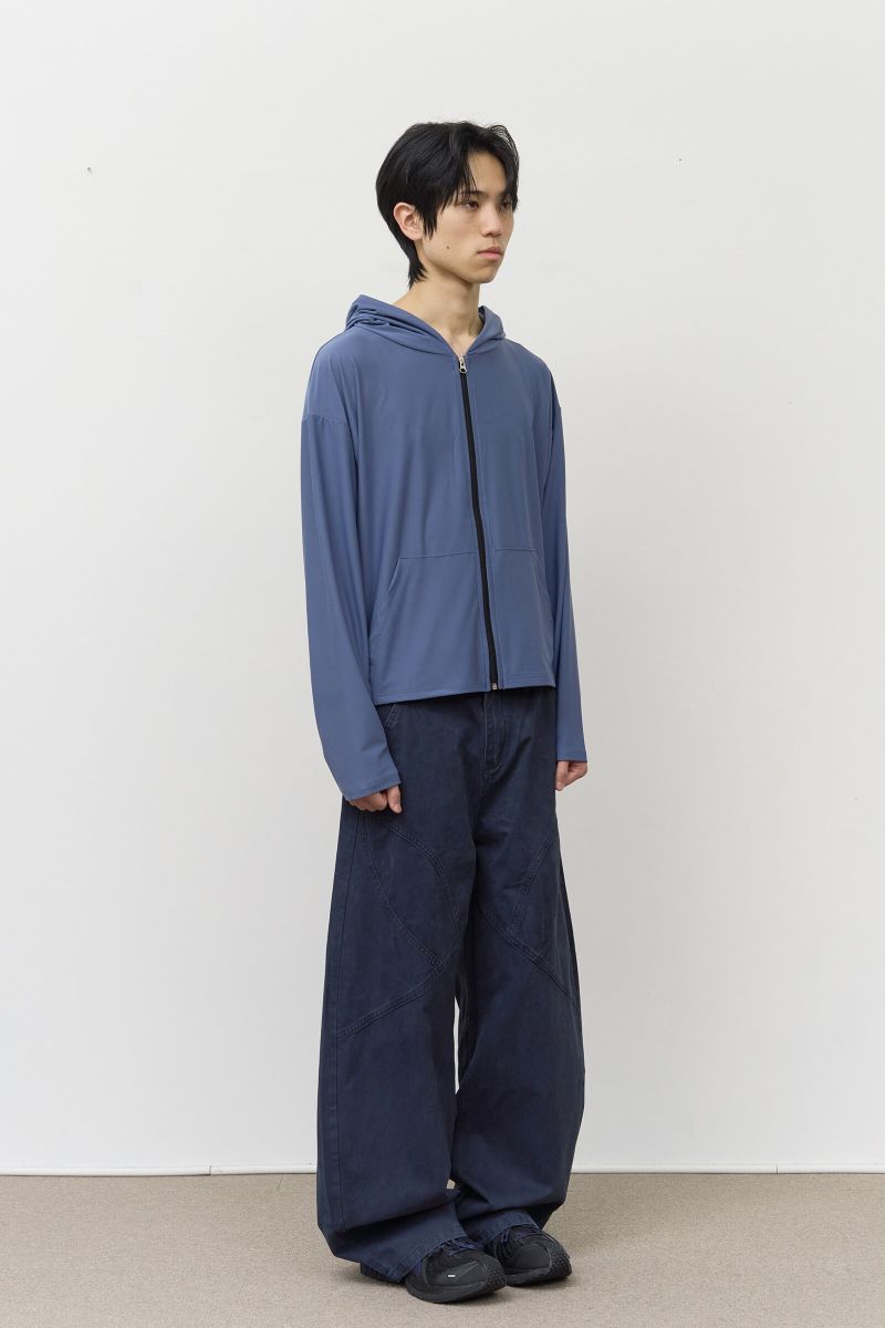 Riso Jersey Zip Hoodie