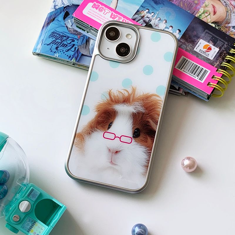 [MADE] red glasses guinea case