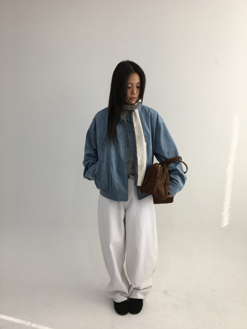 Coty Suede Tote Bag (2color)