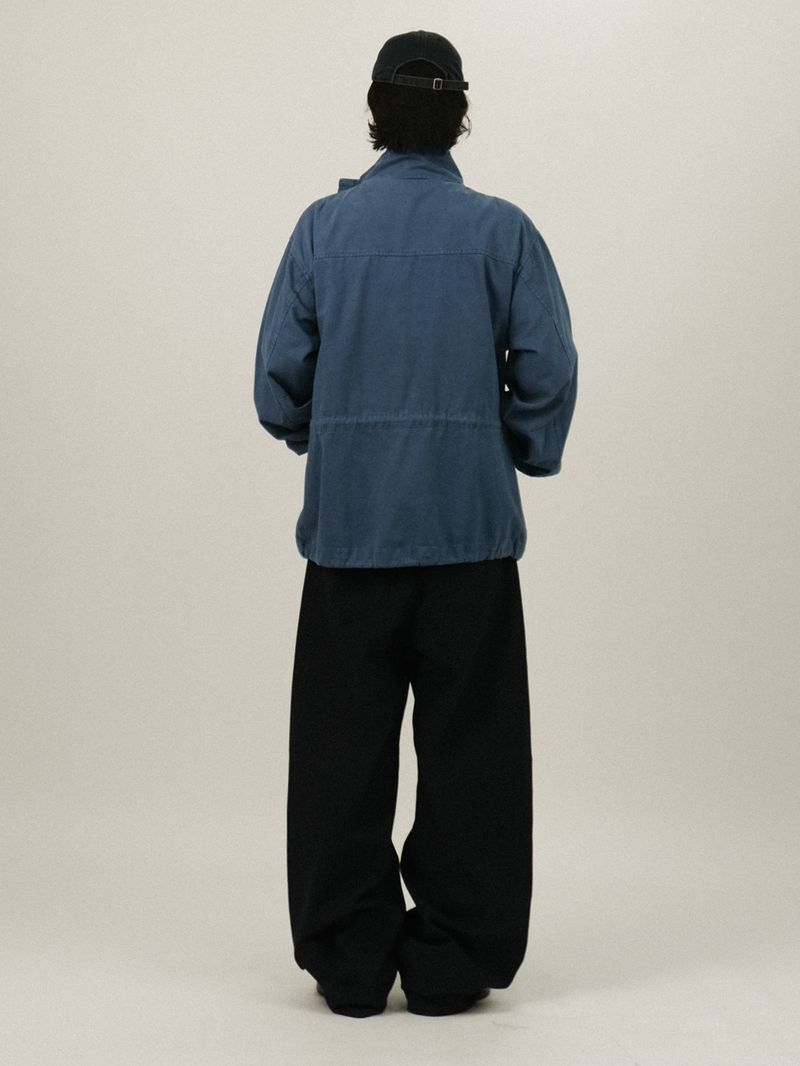 GN Curved-Fit Herringbone Pants