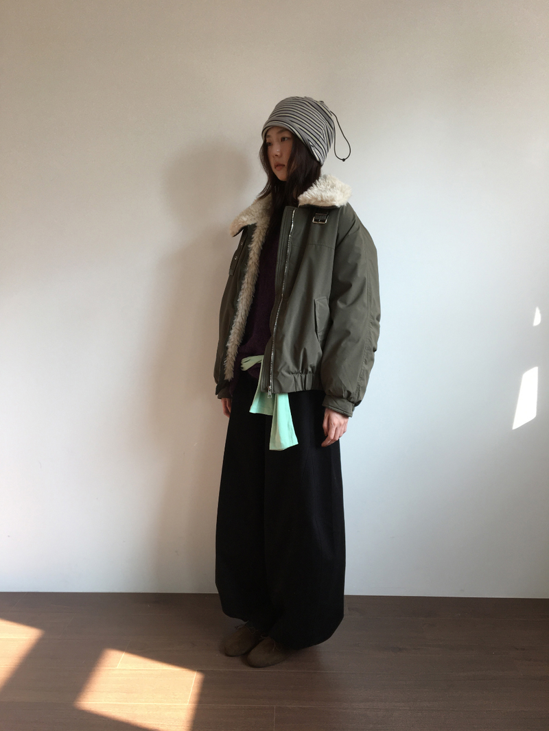 フラッフ ボンバー ジャケット (3color)