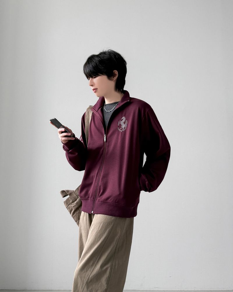 バルカン ハイネック ジップアップ ジャケット