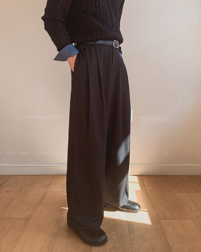 2PLAN（ツープラン）の「オセルツータックワイドスラックス（パンツ）」