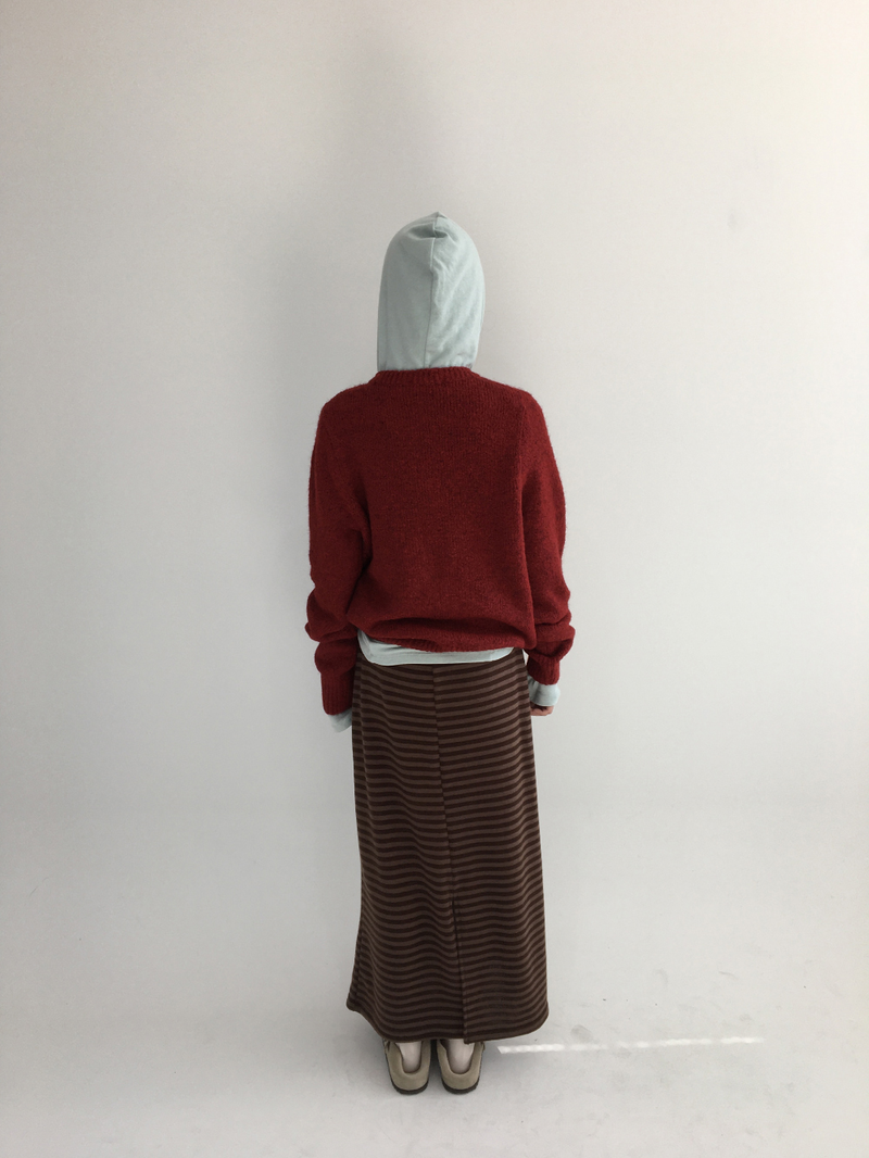 Ready striped long skirt (2color)