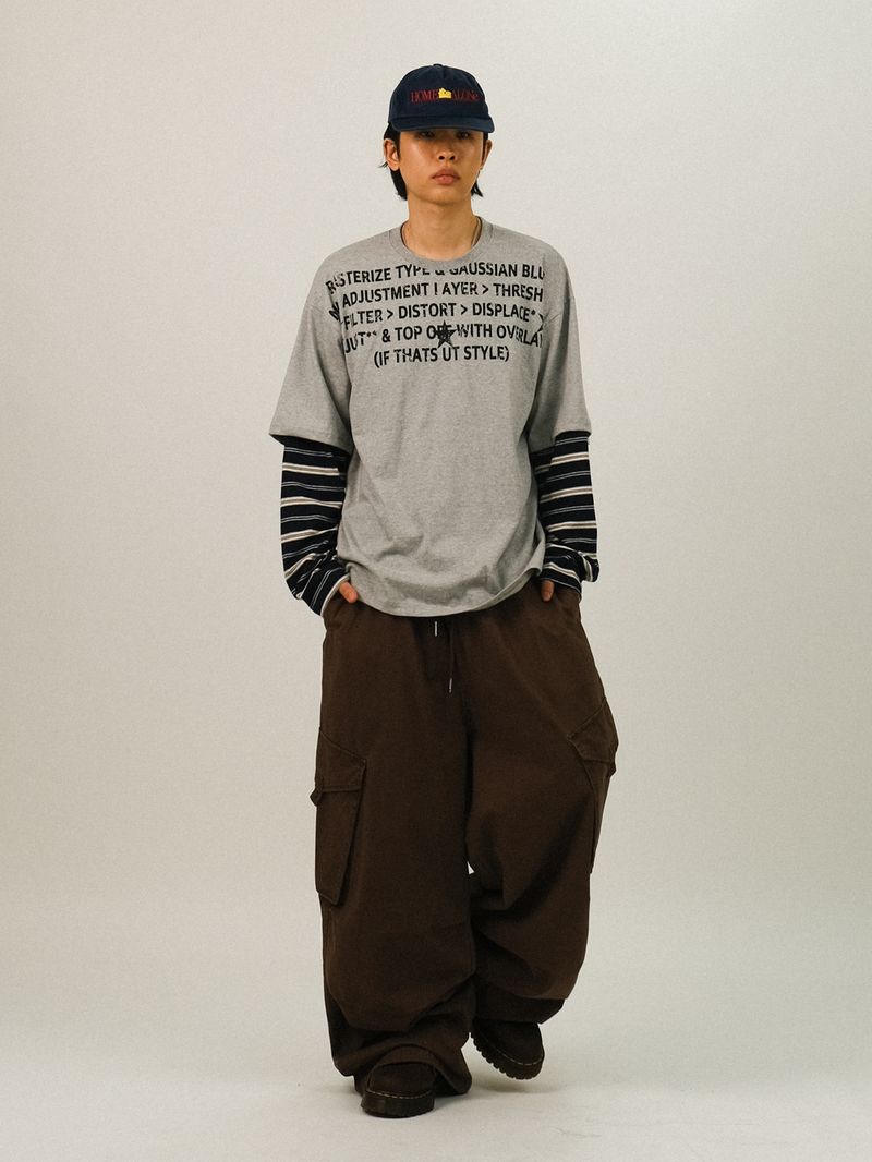 SN Graphic Layered Long Sleeve T