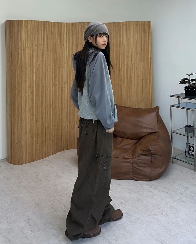 Maydon button pocket cargo pants